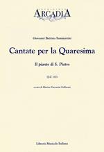 Cantate per la Quaresima. L'Addolorata divina madre e desolatissima nella Soledad (J-C 123)