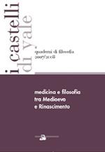 Medicina e filosofia tra Medioevo e Rinascimento