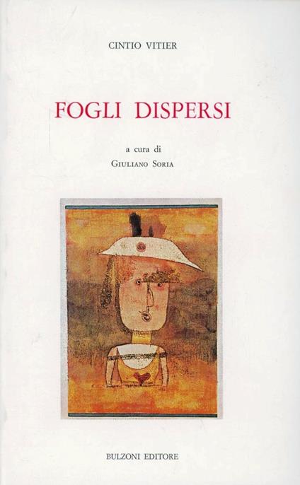 Fogli dispersi. Testo a fronte - Cintio Vitier - copertina