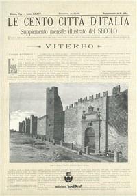 Cento città d'Italia. Cartelle. Regione Lazio: Viterbo - copertina