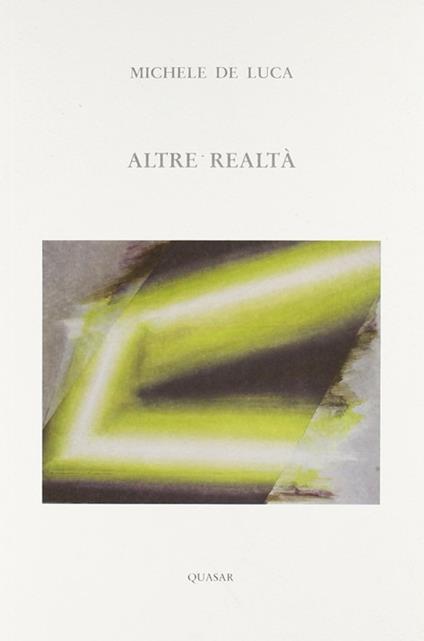 Altre realtà - Michele De Luca - copertina