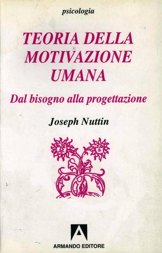 Teoria della motivazione umana. Dal bisogno alla progettazione - Joseph Nuttin - copertina