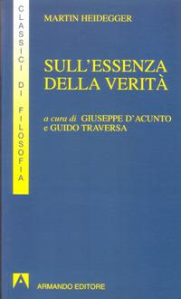 Sull'essenza della verità - Martin Heidegger - copertina