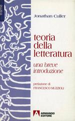 Teoria della letteratura. Una breve introduzione