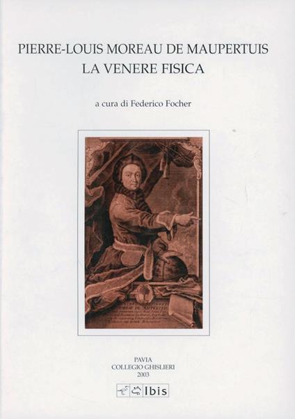 La Venere fisica - Pierre-Louis M. de Maupertuis - copertina