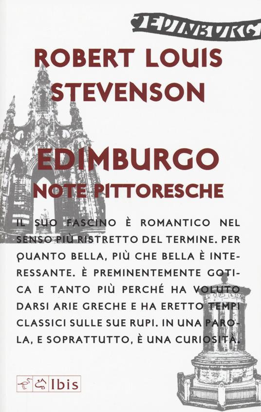 Edimburgo. Note pittoresche - Robert Louis Stevenson - copertina