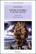 Poesie invisibili e altre magie. Antologia poetica. Testo spagnolo a fronte