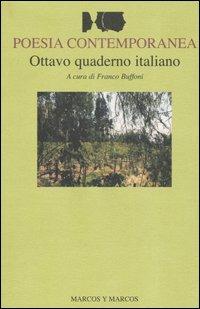 Ottavo quaderno italiano di poesia contemporanea - copertina