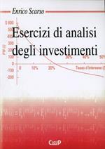 Esercizi di analisi degli investimenti