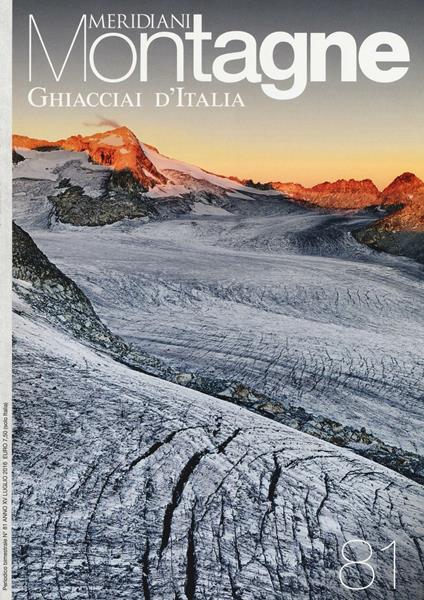 Ghiacciai d'Italia. Con cartina - copertina