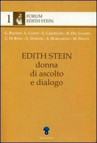 Edith Stein. Donna di ascolto e dialogo - copertina