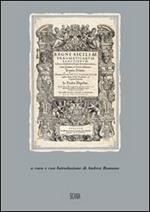 Regni Siciliae pragmaticarum sanctionum ad sacrae catholicae regiae maiestatis nutum (rist. anast. Venezia, 1574-1582)