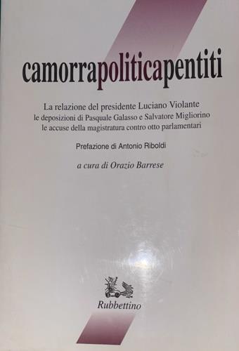 Camorra politica pentiti - copertina