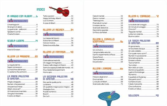 Pensa come Albert Einstein. Giochi e attività per il cervello. AllenaMente Genius - Carlo Carzan,Sonia Scalco - 7