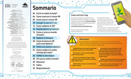 Realtà virtuale. Scopri come funziona e vivi 5 fantastiche esperienze in 3D. Con App. Con gadget - Jack Challoner - 3