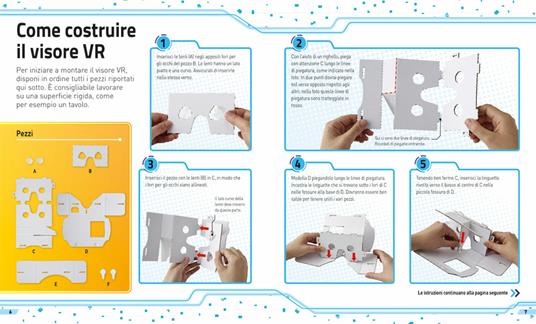 Realtà virtuale. Scopri come funziona e vivi 5 fantastiche esperienze in 3D. Con App. Con gadget - Jack Challoner - 4