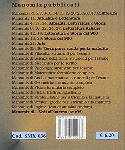 Manomix di meccanica per lo scritto. Esercizi svolti e tecniche risolutive. Per le scuole superiori - Mauro Piccioni - 2