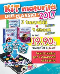 Manomix: Nuovissime versioni latine per il triennio e la maturità-Terza prova per i Licei-Prima prova di maturità. Con 3 Contenuto digitale (fornito elettronicamente) - Zopito Di Tillio - copertina