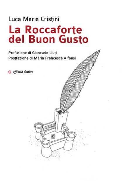 La roccaforte del buon gusto - Luca Maria Cristini - copertina