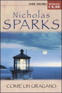 Come un uragano - Nicholas Sparks - copertina