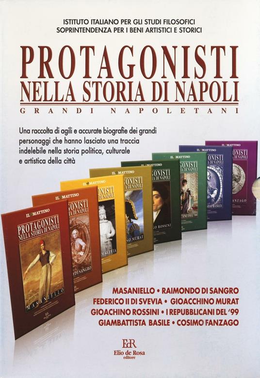 Protagonisti nella storia di Napoli. Grandi napoletani - copertina