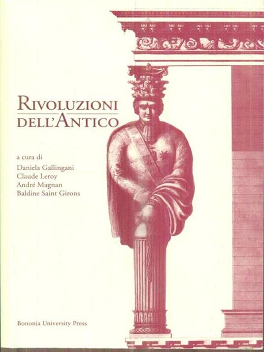 Rivoluzioni dell'antico - copertina