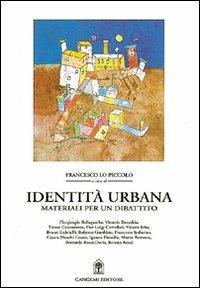 Identità urbana. Materiali per un dibattito - copertina