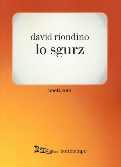 Lo sgurz - David Riondino - copertina