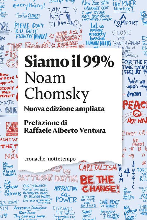 Siamo il 99% - Noam Chomsky - copertina