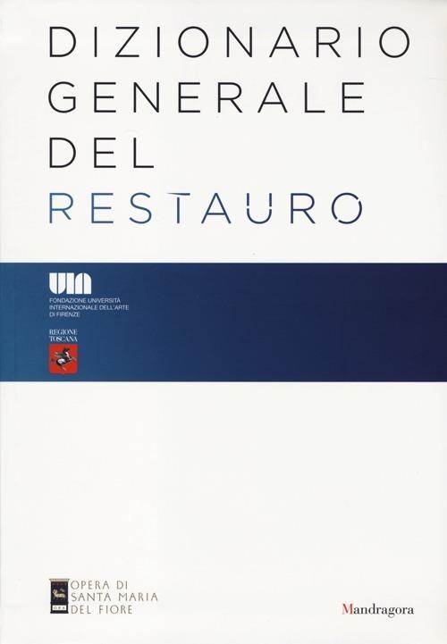 Dizionario generale del restauro - copertina