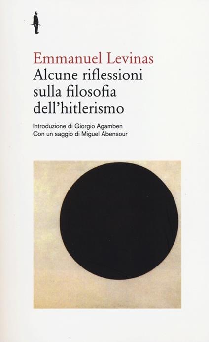 Alcune riflessioni sulla filosofia dell'hitlerismo - Emmanuel Lévinas - copertina