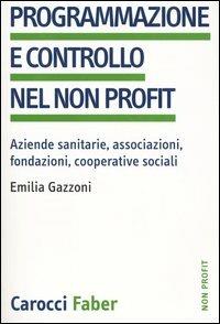 Programmazione e controllo nel non profit. Aziende sanitarie, associazioni, fondazioni, cooperative sociali - Emilia Gazzoni - copertina