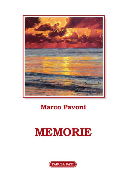 Memorie - Marco Pavoni - copertina