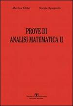 Prove di analisi matematica II. Vol. 1