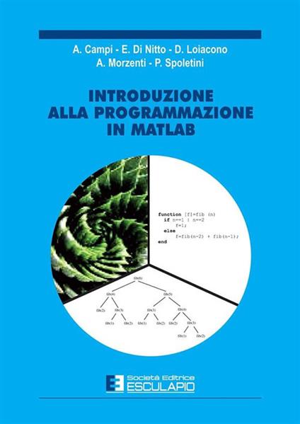 Introduzione alla programmazione in Matlab - Angelo Morzenti,Alessandro Campi,Elisabetta Di Nitto - copertina