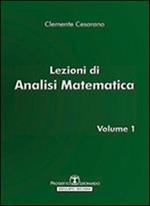 Lezioni di analisi matematica. Vol. 1