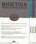 Bioetica (2011). Vol. 1