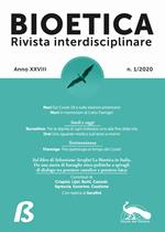Bioetica. Rivista interdisciplinare (2020). Vol. 1