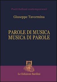 Parole di musica, musica di parole - Giuseppe Tavormina - copertina