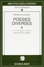 Poésies diverses. Vol. 2