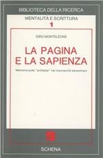 La pagina e la sapienza. Memoria sulle «Antilabai» nei manoscritti senechiani