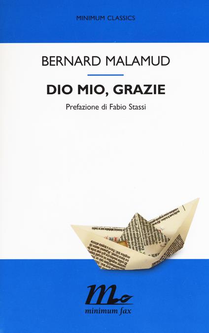 Dio mio, grazie - Bernard Malamud - copertina