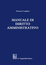 Manuale di diritto amministrativo