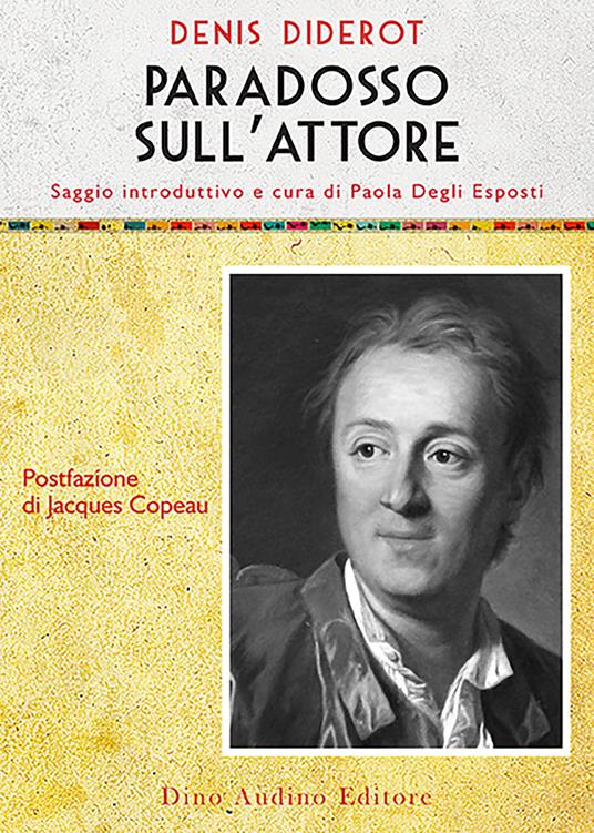 Paradosso sull'attore - Denis Diderot - copertina