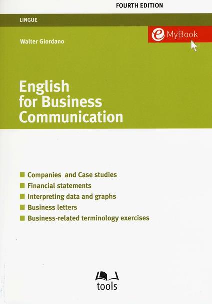 English for business communication - Walter Giordano - copertina