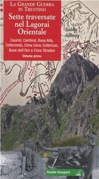 La Grande guerra in Trentino. Vol. 1: Sette traversate nel Lagorai orientale - Guido Alliney - copertina