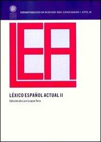 Léxico español actual. Vol. 2 - copertina