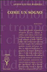 Come un sogno - Anton Giulio Barrili - copertina