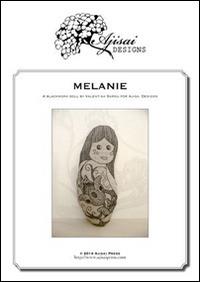 Melanie. A blackwork doll design - Valentina Sardu - copertina