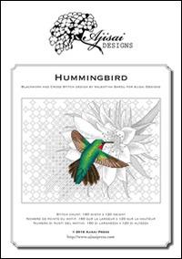 Hummingbird. Cross stitch and blackwork design. Ediz. italiana, inglese e francese - Valentina Sardu - copertina